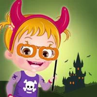 Baby Hazel Halloween Castle game screenshot
