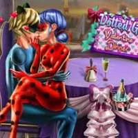 Dotted Girl Valentine Dinner game screenshot