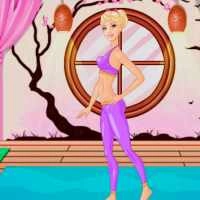 Fynsy: Yoga With Barbie game screenshot