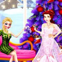 Girls Christmas Party Prep game screenshot