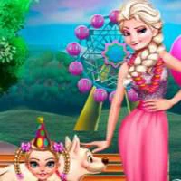 Princess Elsa Birthday Shopping game screenshot