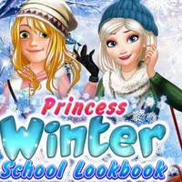 princesses_winter_school_look_book Games