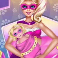 super_barbie_baby_birth Games