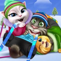 Talking Tom Mountain Skiing Resort