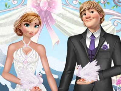 Anna and Kristoff Wedding Night game screenshot