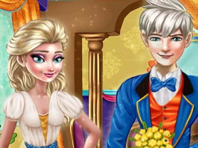 Elsa and Jack perfect date game screenshot