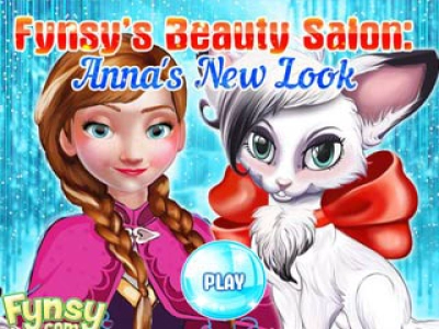 Fynsy's Beauty Salon: Anna's New Look game screenshot