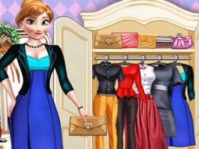 Office Style Anna Frozen game screenshot