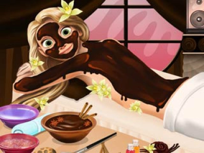 Spa Salon Rapunzel game screenshot